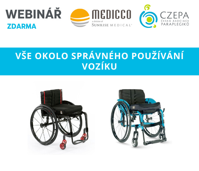 Webinář CZEPA – Vše  okolo správného používání vozíku