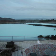 Geotermální lázně u Mývatnu