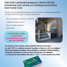 Leták Handy Card + Vecom str.1