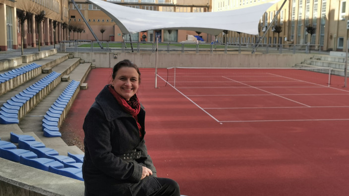 Jitka Vařeková na jednom ze studijních „terénů“