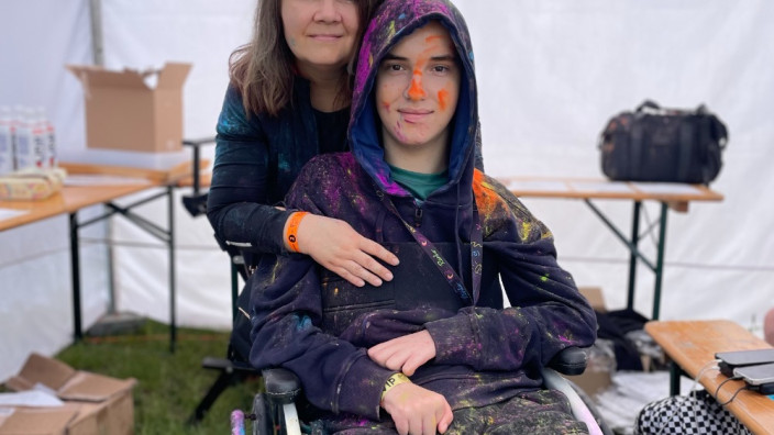 Domča Moravec s mámou